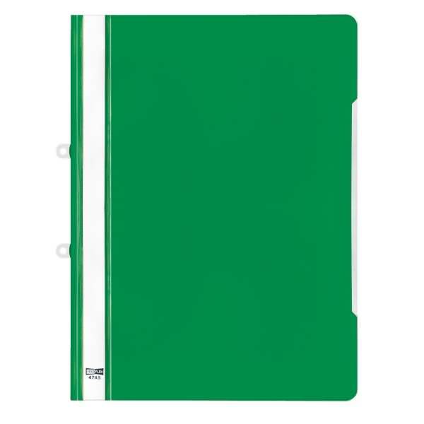 Angebotshefter A4 grün mit Abheftschieber
