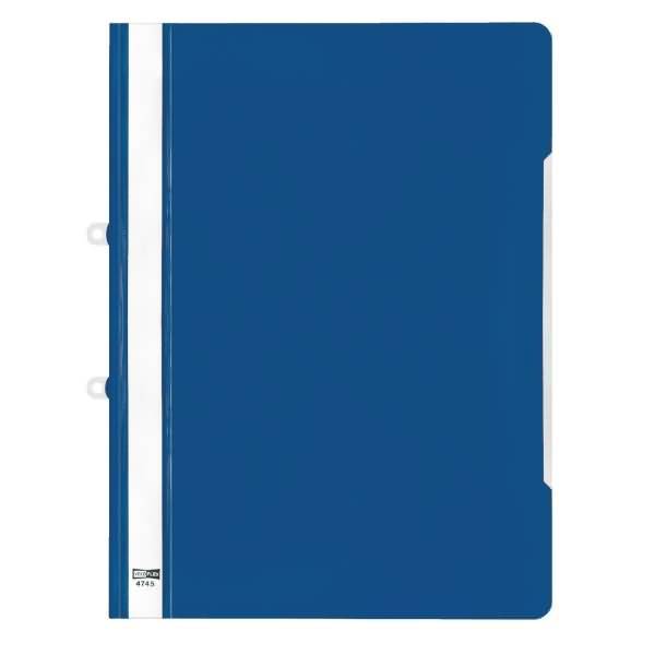 Angebotshefter A4 blau mit Abheftschieber
