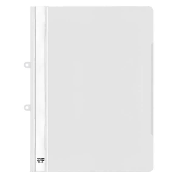 Angebotshefter A4 weiß mit Abheftschieber