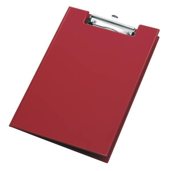 Clipboard Exquisit A4 PVC weinrot