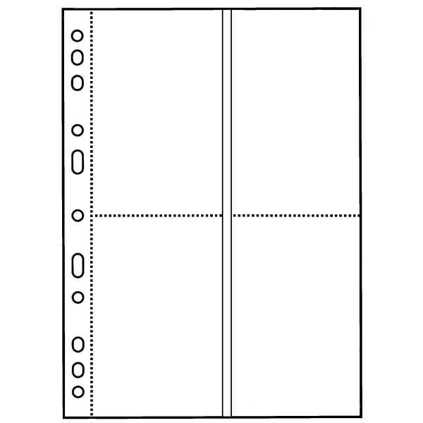 Fotohüllen A4 für 9x13hoch VE=5 Stück