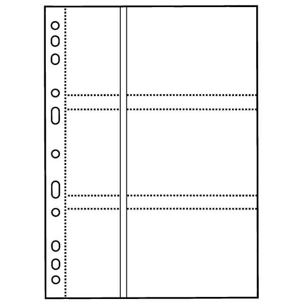 Fotohüllen A4 für 9x13quer VE=5 Stück