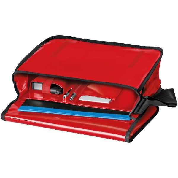 Umhängetasche Velocolor 375x315x110mm LKW-Plane rot