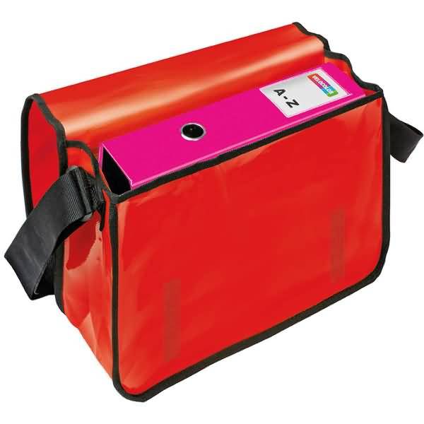 Veloflex VELOCOLOR, Unisex, Schultasche, Rot, Monochromatisch, Plane