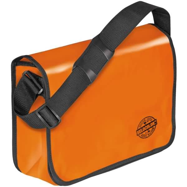 Veloflex VELOCOLOR, Unisex, Schultasche, Orange, Monochromatisch, Plane
