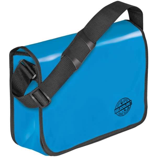 Veloflex VELOCOLOR, Unisex, Schultasche, Blau, Monochromatisch, Plane