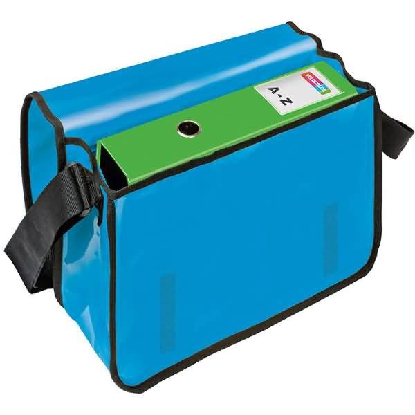 Veloflex VELOCOLOR, Unisex, Schultasche, Blau, Monochromatisch, Plane