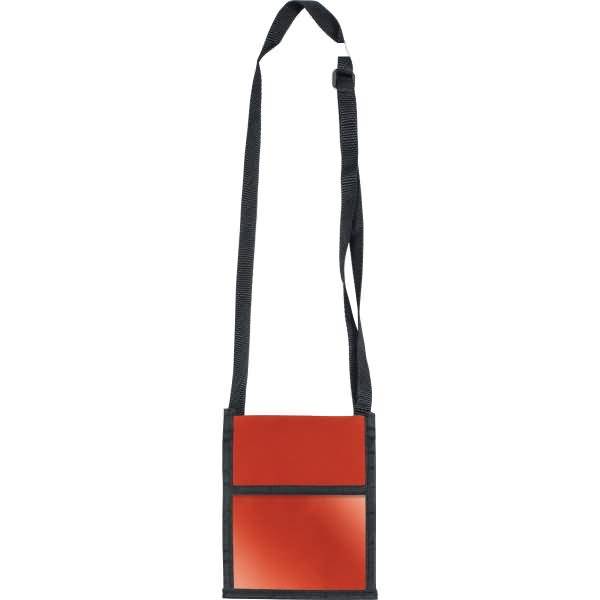 Brustbeutel Velocolor aus Polyester rot