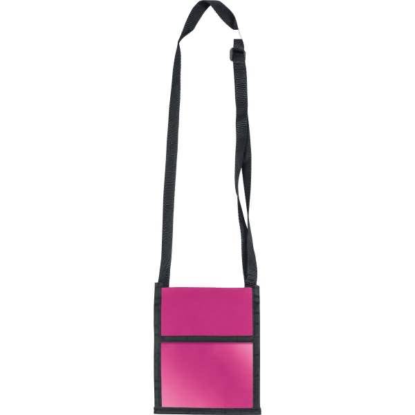 Brustbeutel Velocolor aus Polyester pink