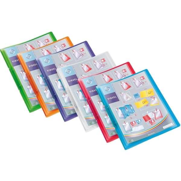 Ringbuch A4 Propyglass 15mm 2 Ringe sortiert