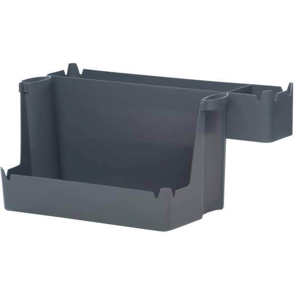 Multifunktionssteg für Reinigungswagen Voleo Pro graublau