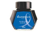 Waterman S0110720, Blau, Schwarz, Transparent, Füllfederhalter, 50 ml, 1 Stück(e)
