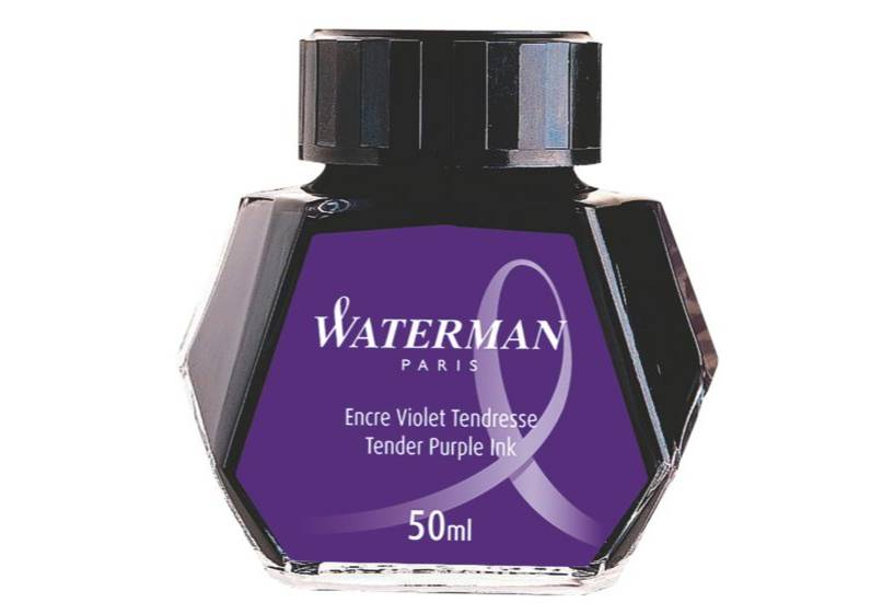 Waterman S0110750, Violett, Schwarz, Transparent, Füllfederhalter, 50 ml, 1 Stück(e)