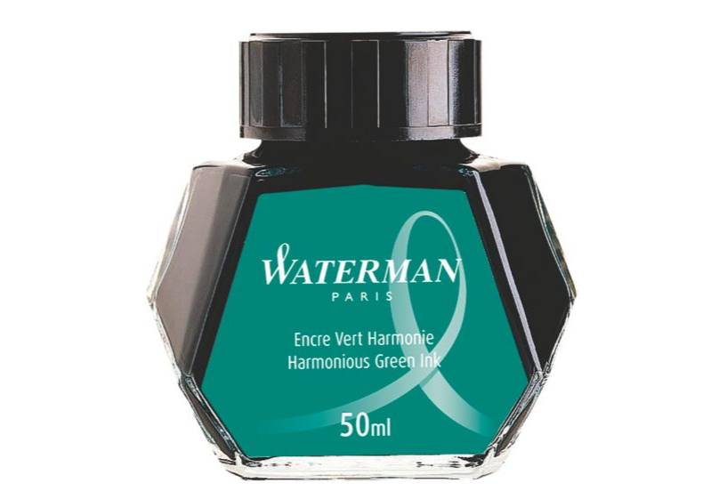 Waterman S0110770, Grün, Schwarz, Transparent, Füllfederhalter, 50 ml, 1 Stück(e)