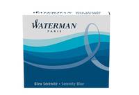 Waterman Florida - Tintenpatrone - Blau (Packung mit 6)