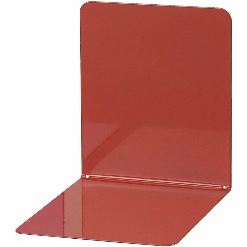 WEDO Buchstütze, (B)140 x (T)140 x (H)120 mm, rot