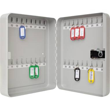 WEDO Schlüsselschrank 10243637 243x94x300mm 36Schlüssel lichtgrau - Artikel: 179209181
