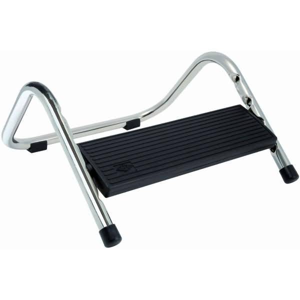 Fußstütze Trittboy chrom/schwarz