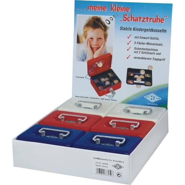 Kindergeldkassette Gr. 0 farblich sortiert