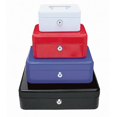 WEDO Geldkassette 145202H 20x9x16cm Größe 2 Clip rot