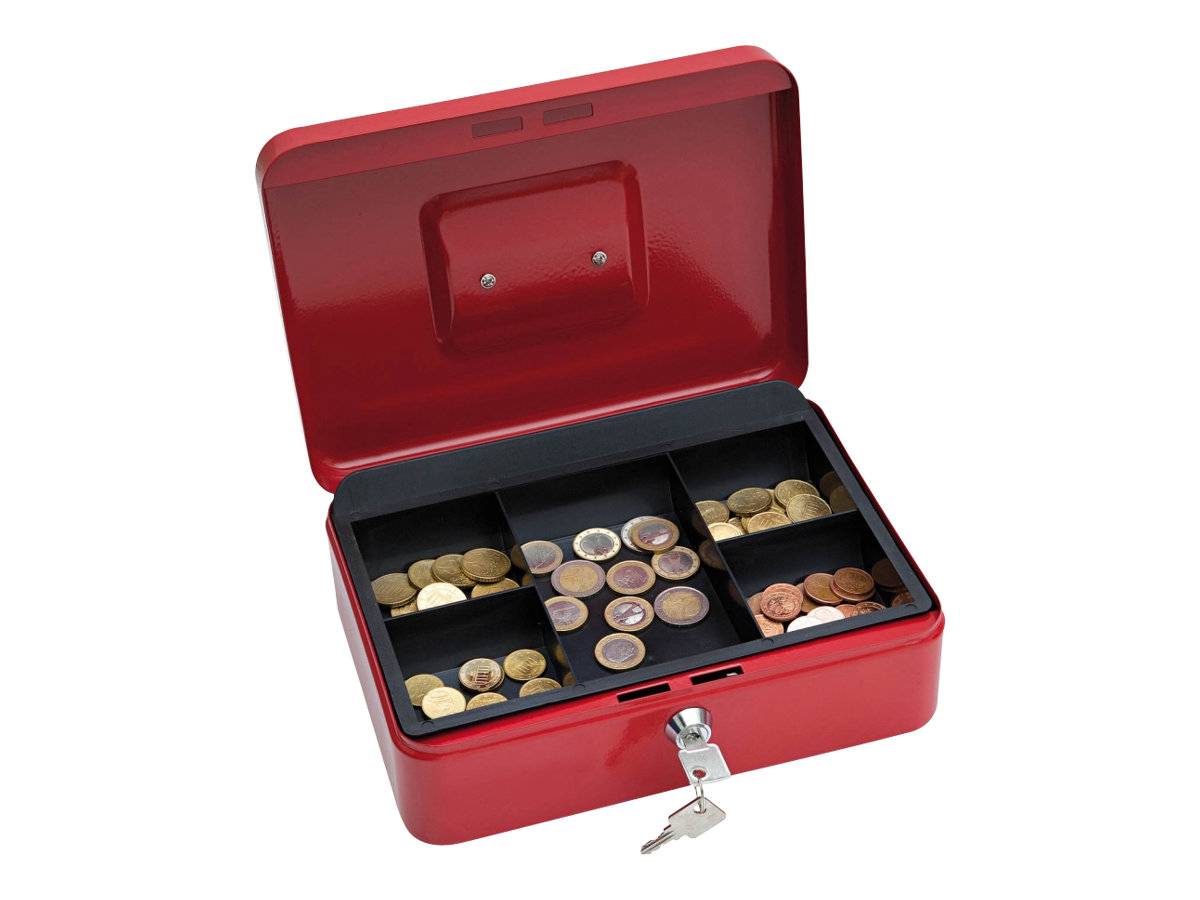 WEDO Gr.3 - Geldkassette - Stahl - Red Powder