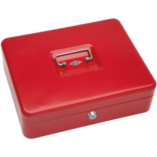 Geldkassette Gr. 4 30,0x24,0x9,0cm rot