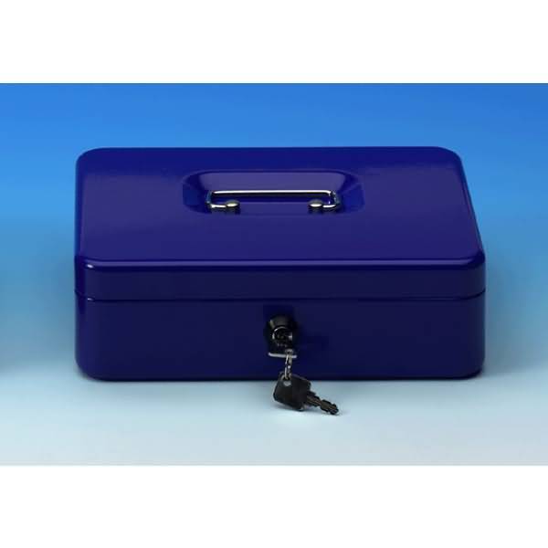 Geldkassette Größe 4 blau