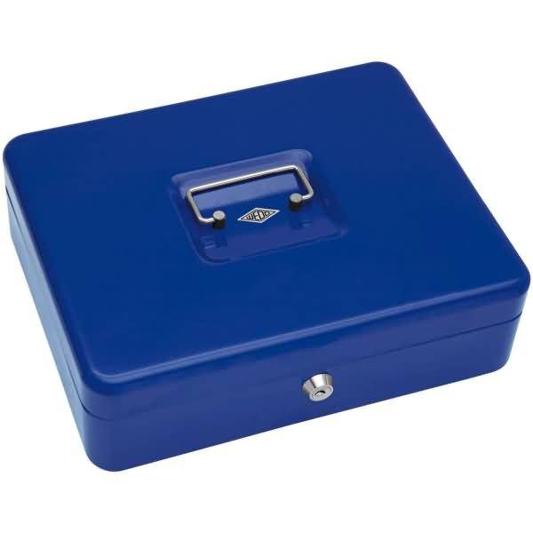 Geldkassette Gr. 4 30,0x24,0x9,0cm blau