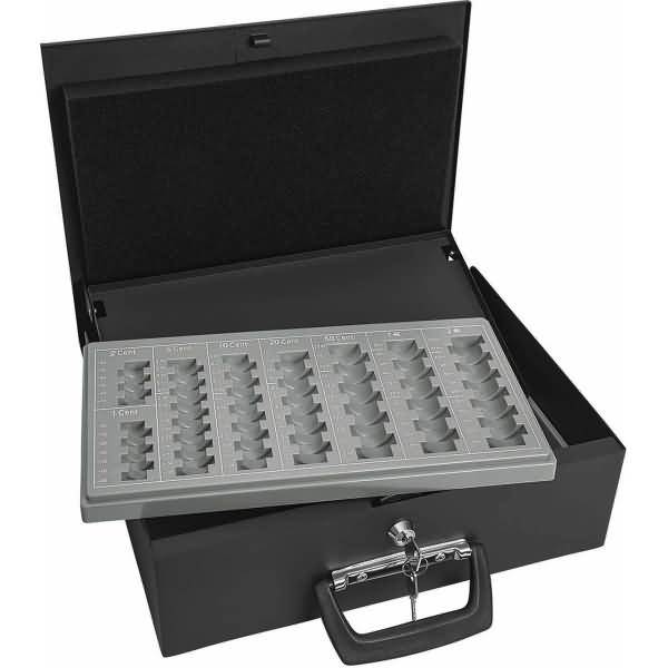 Geldzählkassette Universa 355x275x100mm schwarz