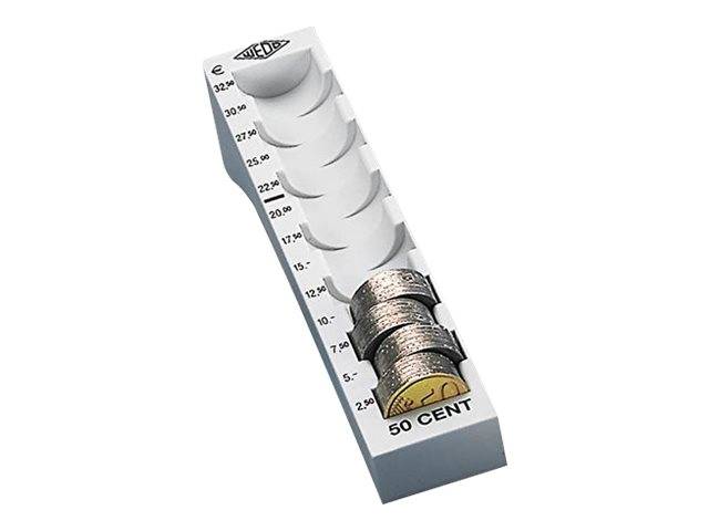 WEDO EURO 0,50 - Zählbrett - Hellgrau - für P/N: