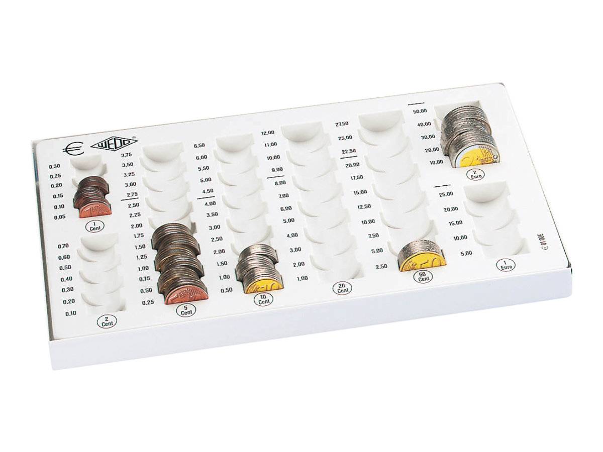 WEDO Münzfach - Hellgrau - für P/N: 150 658000
