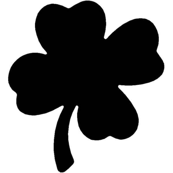 Motivlocher klein Kleeblatt