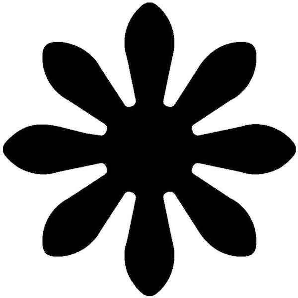 Motivlocher klein Margerite