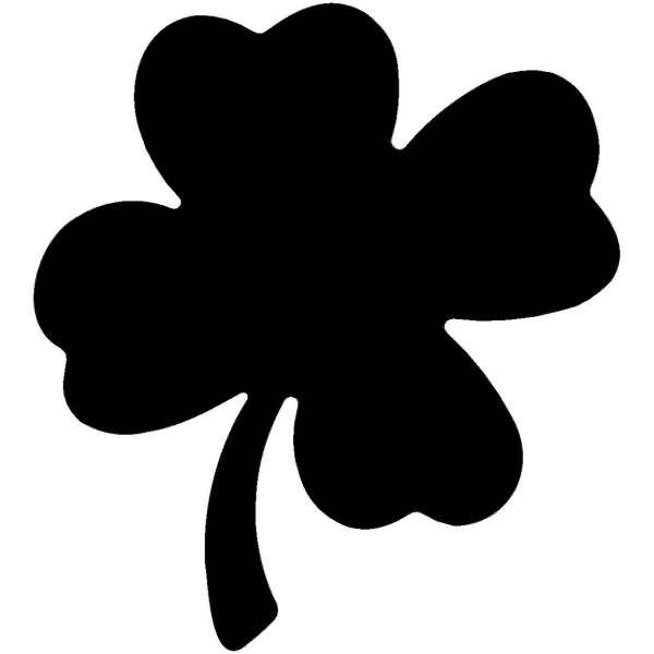 Motivlocher groß Kleeblatt