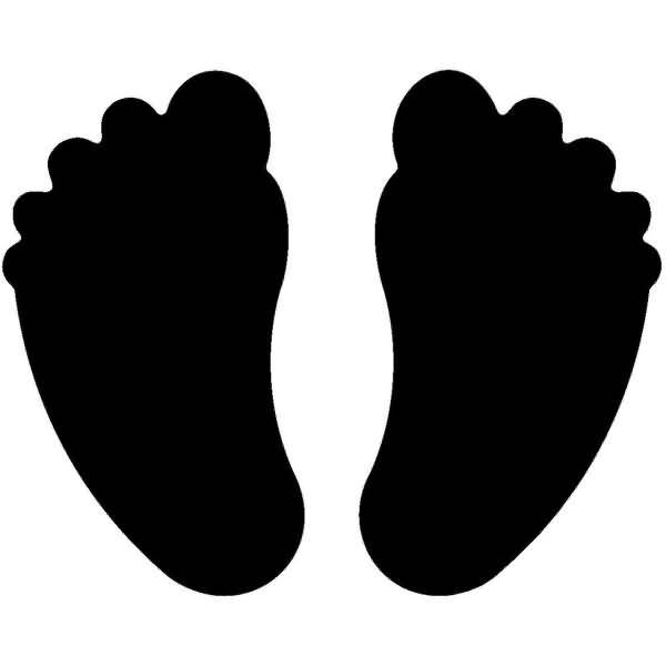 Motivlocher groß Kinderfüße