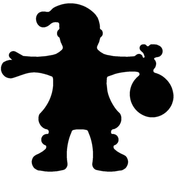 Motivlocher groß Nikolaus