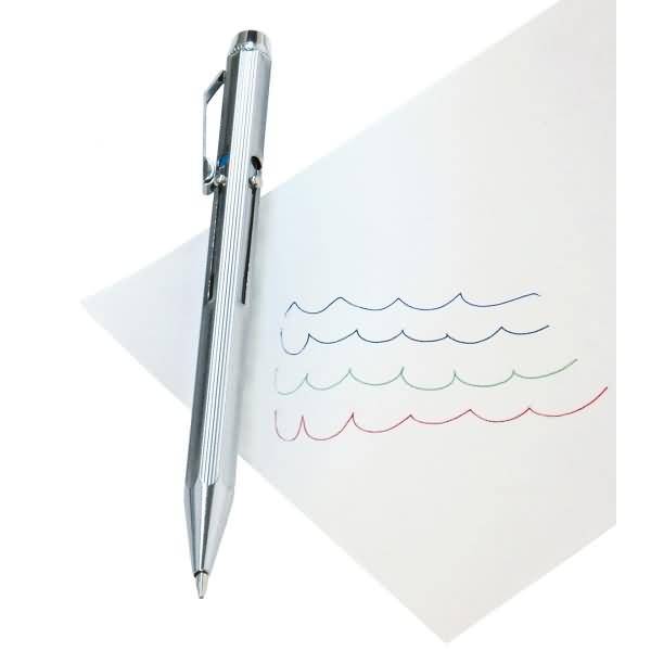 Vierfarbkugelschreiber Metall