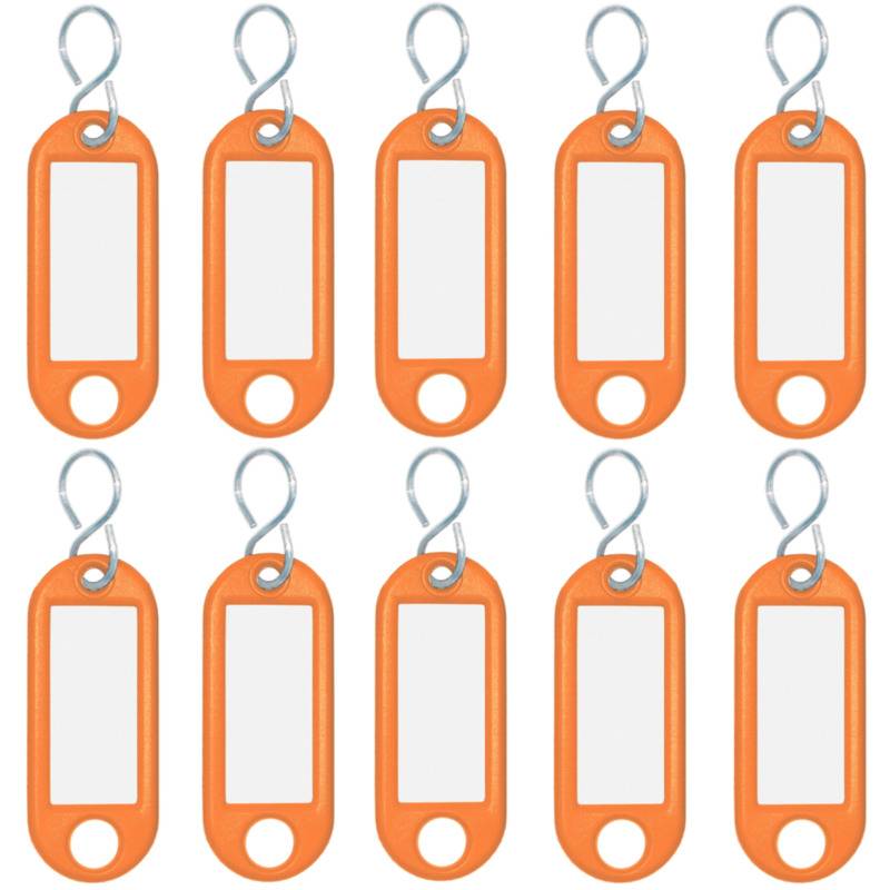 WEDO Schlüsselanhänger S-Haken, orange, Kleinpackung