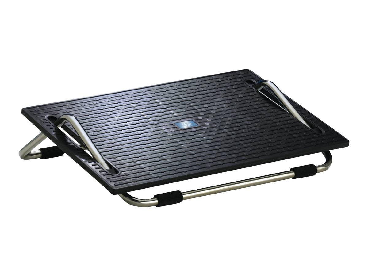 WEDO Ergoswing - Fußauflage - Schwarz, Chrom