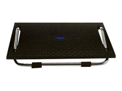 WEDO Ergoswing - Fußauflage - Schwarz, Chrom