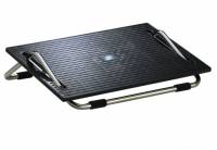 WEDO Ergoswing - Fußauflage - Schwarz, Chrom