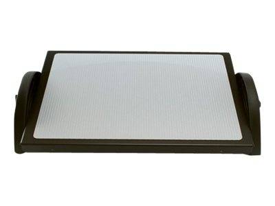 WEDO Relax Steel - Fußauflage - Schwarz, silbergrau