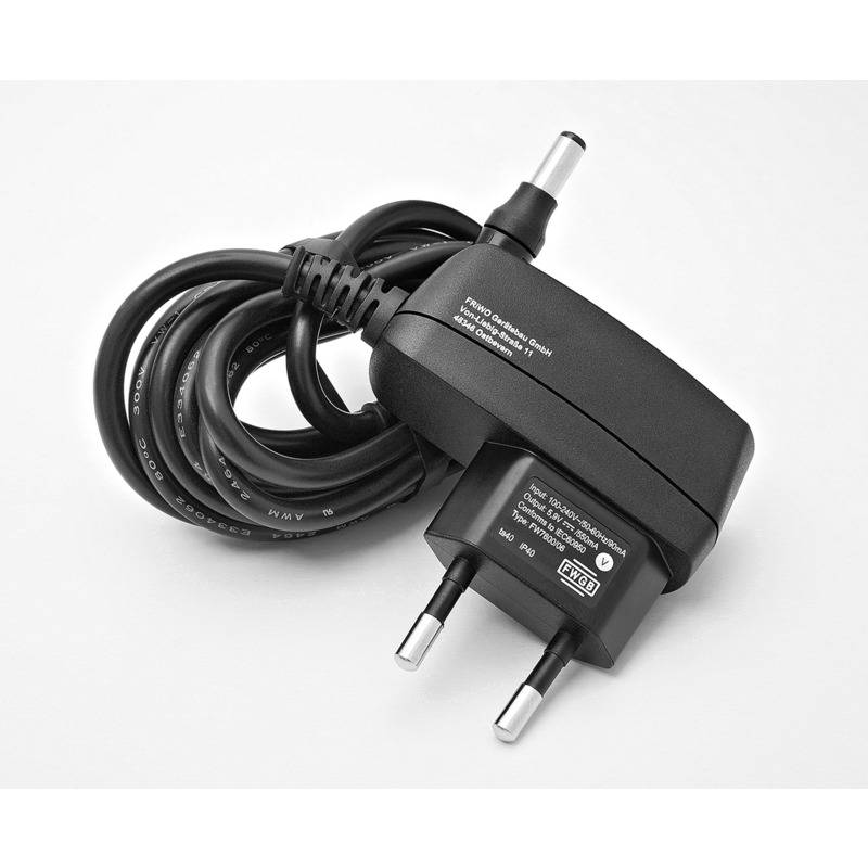 WEDO Netzteil für Waagen, 6 Volt / 200 mA, schwarz