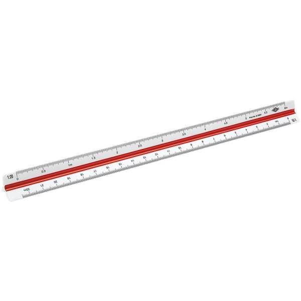 Dreikantmaßstab 30cm Architekt 1