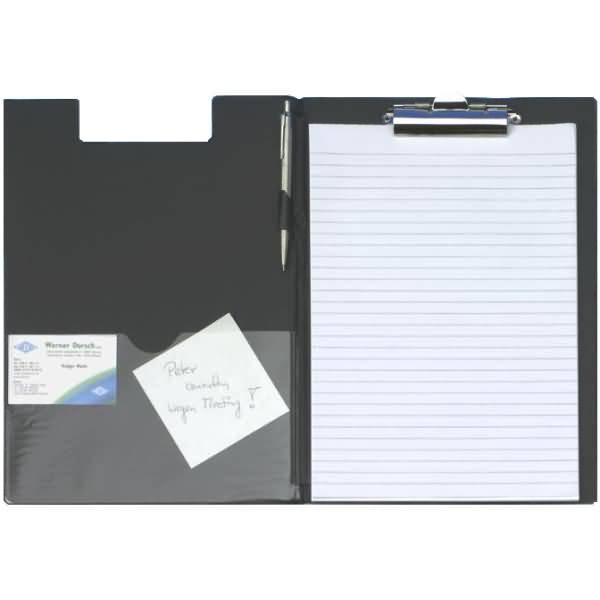 Klemmmappe A4 Standard schwarz