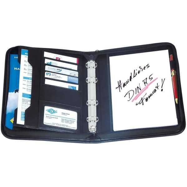 Collegemappe A5 schwarz