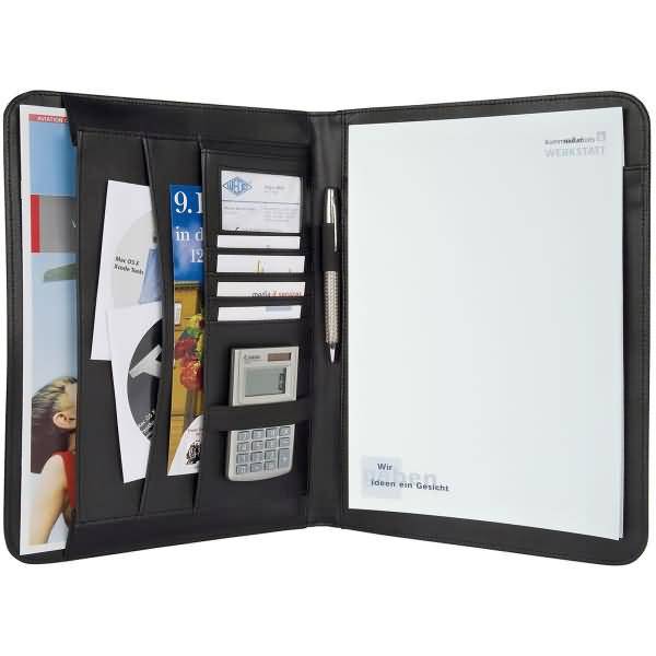 WEDO A4 Elegance - Ordner für Dokumente - Kunstleder, texturiertes Nylon