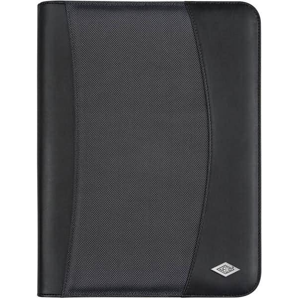 Wedo 58 54301, Leder, Nylon, Schwarz, 3 Taschen, Visitenkarte, 250 mm, 35 mm