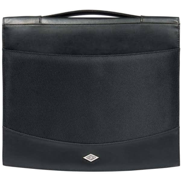 Konferenzmappegamappe mit Griff schwarz