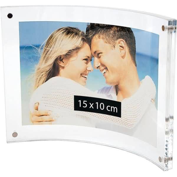 Bilderrahmen Cristallic Acryl Magnetverschluss 10x15cm glasklar